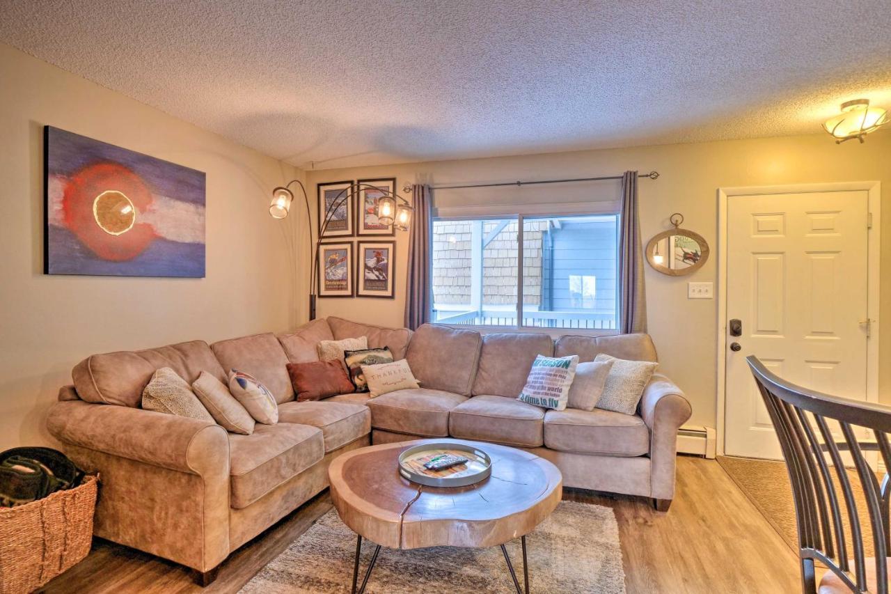Main St Breck Condo With Mtn Views - Walk To Lifts! Breckenridge Zewnętrze zdjęcie